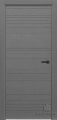 Дверь межкомнатная Linea Grigio (Ral 7015) Глухая
