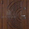 Дверь входная взломостойкая Атлант, цвет golden oak + черная патина, панель - light 2127 цвет бьянка soft