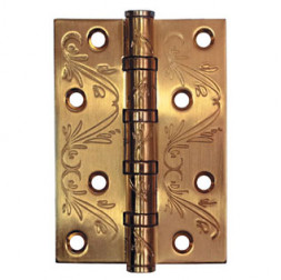 Петля универсальная с рисунком 4BB FLO ANTIC BRONZE без короны