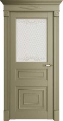 Дверь межкомнатная Florence 62001 Каменный Серена Остекленная