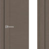 Дверь межкомнатная UniLine 30004 SoftTouch Тортора Soft touch Остекленная
