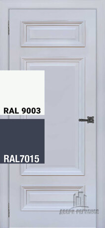 Дверь межкомнатная Неаполь 3 Другие цвета: Ral-7015, Ral-9003 Глухая