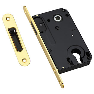 Защелка сантехническая магнитная под цилиндр KEY MAG 5085 GOLD