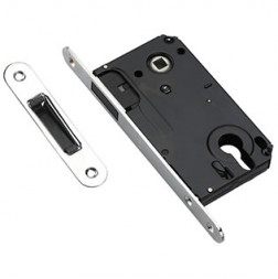 Защелка сантехническая магнитная под цилиндр KEY MAG 5085 CHROME
