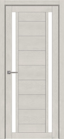 Дверь межкомнатная Light 2122 SoftTouch Бьянка Soft touch Остекленная